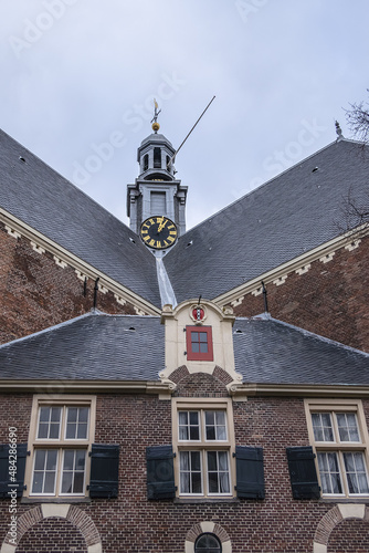 Northern church (Noorderkerk, 1620 - 1623) - 17th-century Protestant church in Jordaan neighbourhood along Prinsengracht canal. Amsterdam, the Netherlands. photo