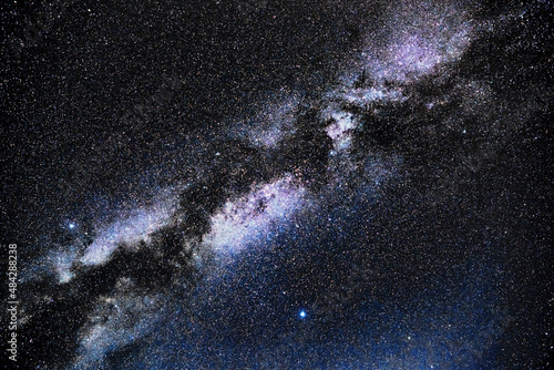 Milky Way and the Dark band of the Great Rift photo