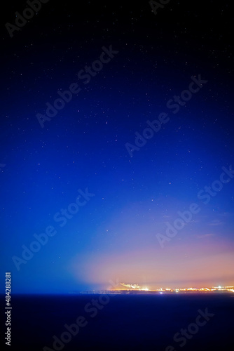 Night Sky over the Gozo Coast