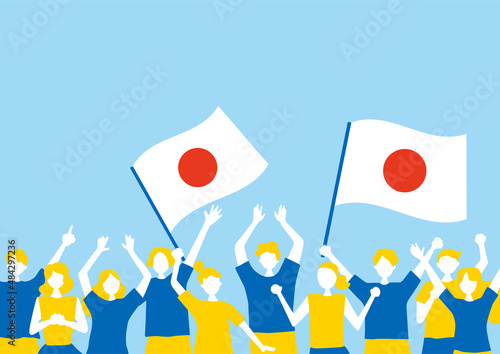 日本を応援する人達