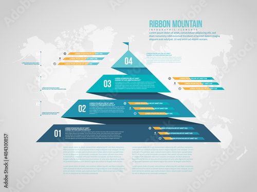 Ribbon Mountain Infographic