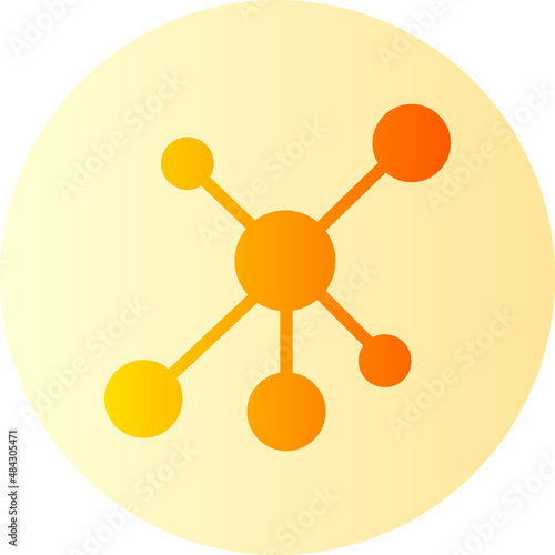 network gradient icon