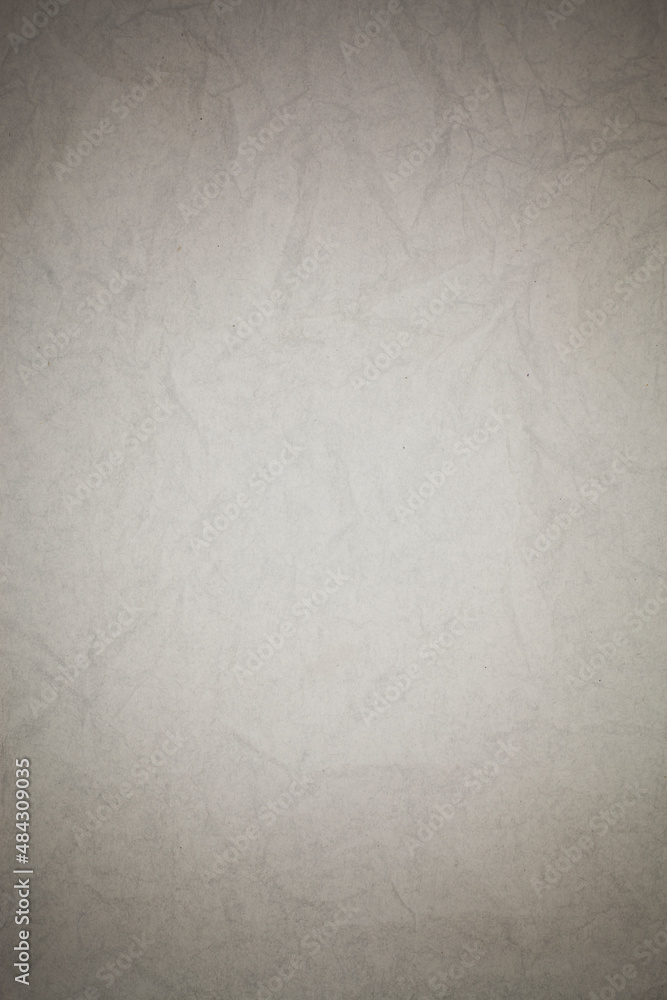 Obraz premium Crumpled white paper background.