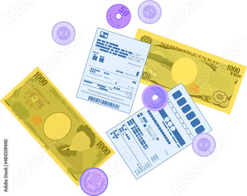 レシートとお釣り 領収書 確定申告