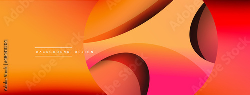 Original graphic wallpaper. Essential complex background. Movement concept composition vector illustration for wallpaper banner background or landing page