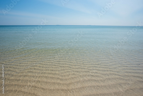 beach, sea, sand, water, ocean, sky, summer, tropical, coast, travel, nature, island, vacation, paradise, seascape, landscape, horizon, clouds, waves, cloud, sun, wave, blue, caribbean, clear