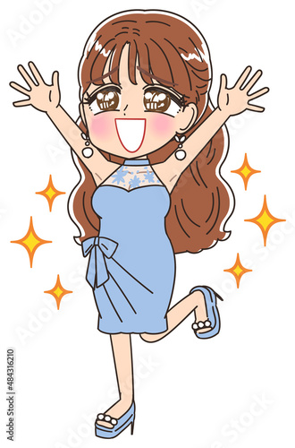 キャバ嬢 パーティー ドレス