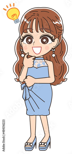 キャバ嬢 パーティー ドレス