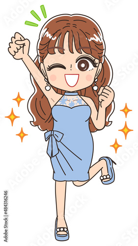 キャバ嬢 パーティー ドレス