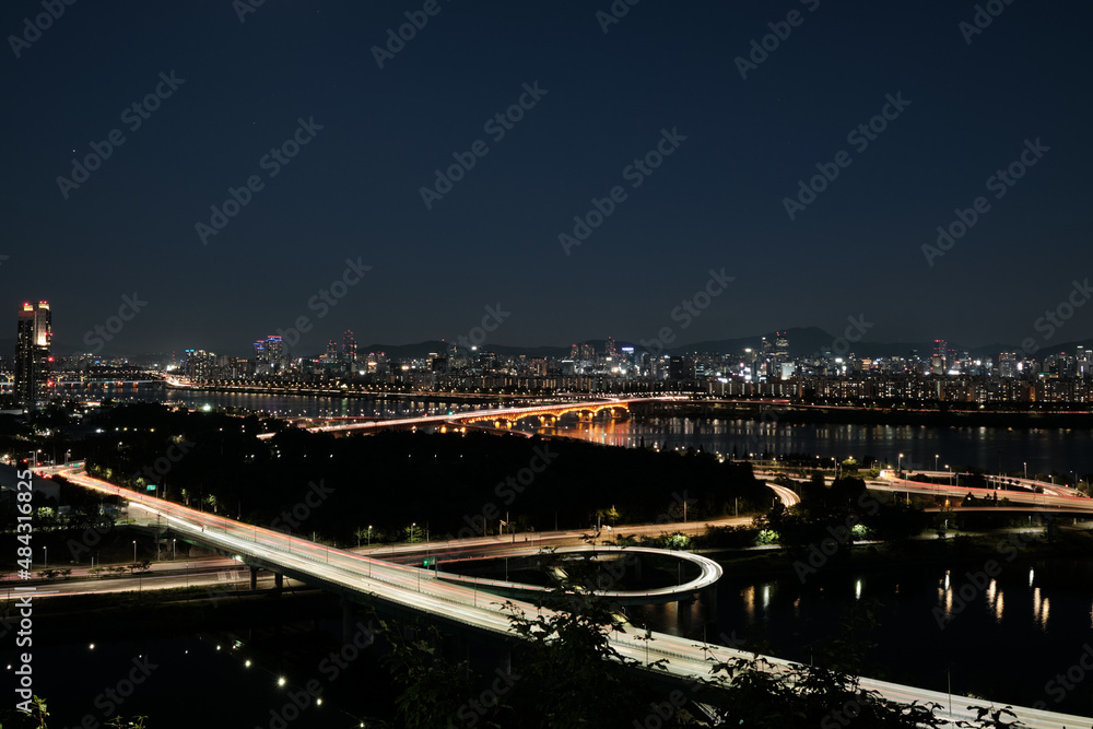 Hangang River at Night