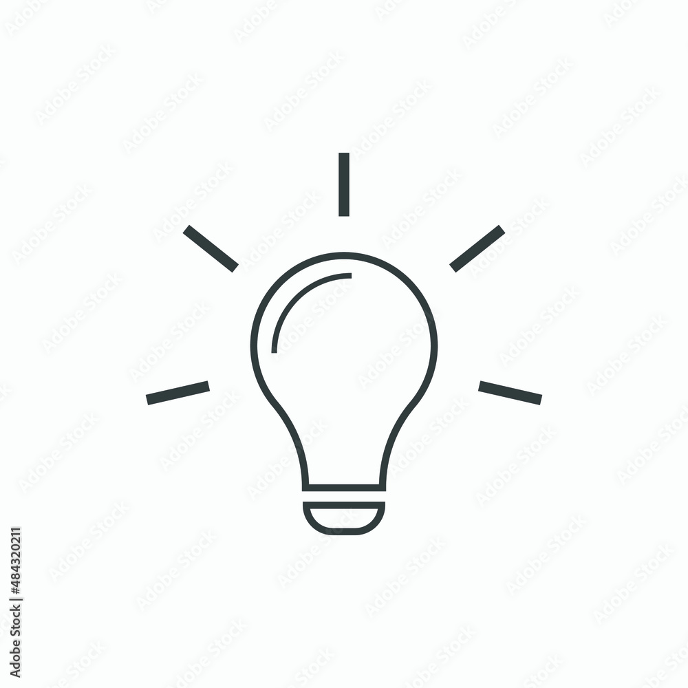 Light Bulb icon vector Idea sign solution, thinking concept colorful template
Light Bulb icon vector Idea sign solution, thinking concept colorful template