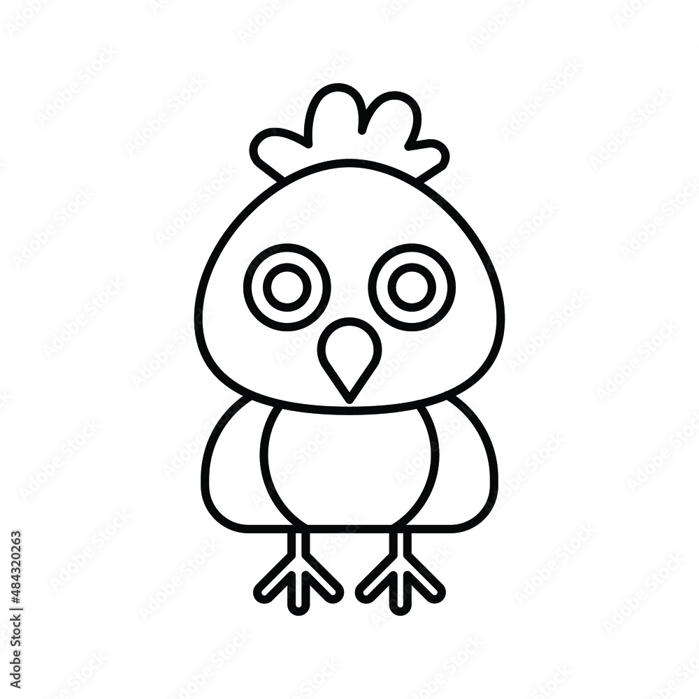 Chick bird Vector icon which is suitable for commercial work and easily modify or edit it
Chick bird Vector icon which is suitable for commercial work and easily modify or edit it