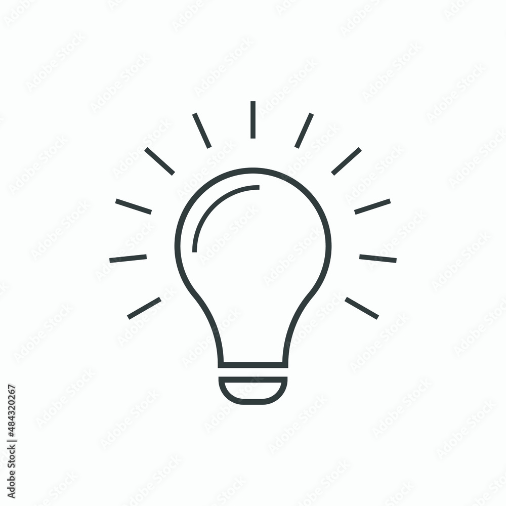 Light Bulb icon vector Idea sign solution, thinking concept colorful template
Light Bulb icon vector Idea sign solution, thinking concept colorful template