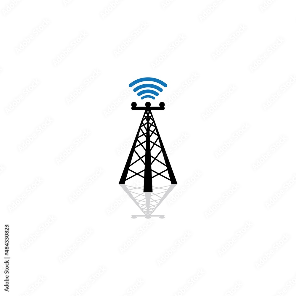 Network tower icon Network tower icon