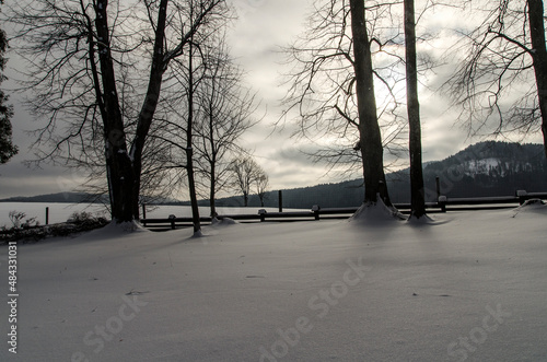 Fototapeta Naklejka Na Ścianę i Meble -  Bieszczady w zimie 