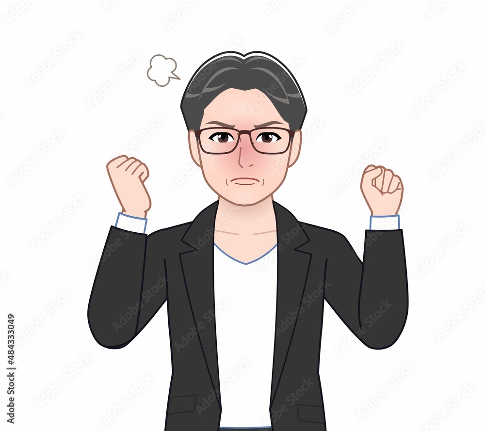 中年のサラリーマン