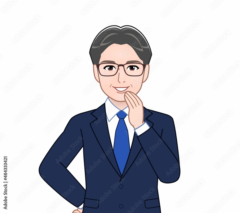 中年のサラリーマン