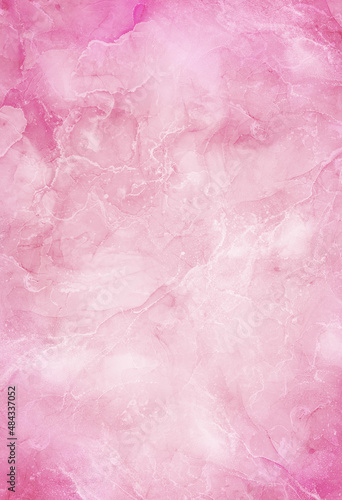 Luxurious Interior Marbling Alcohol Ink Style Luxurious Cute Pink with Pink Colors Background Wallpaper Mixture Of Colors For Wall Art © lumata
