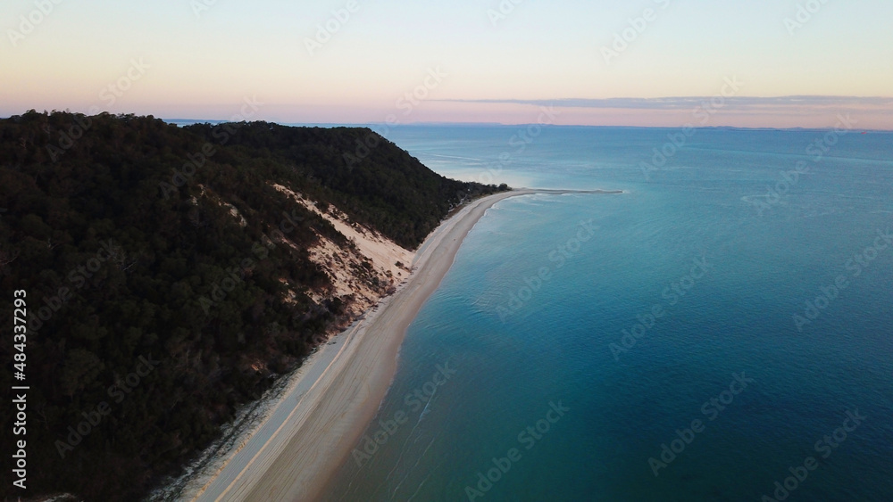 Morton Island Dusk Queensland