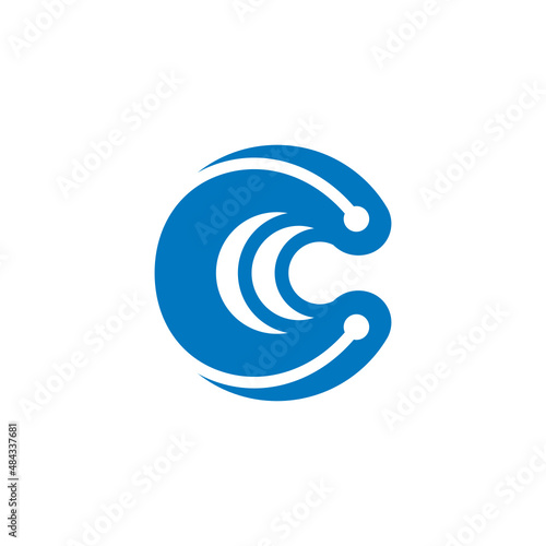 Abstract Letter C Logo