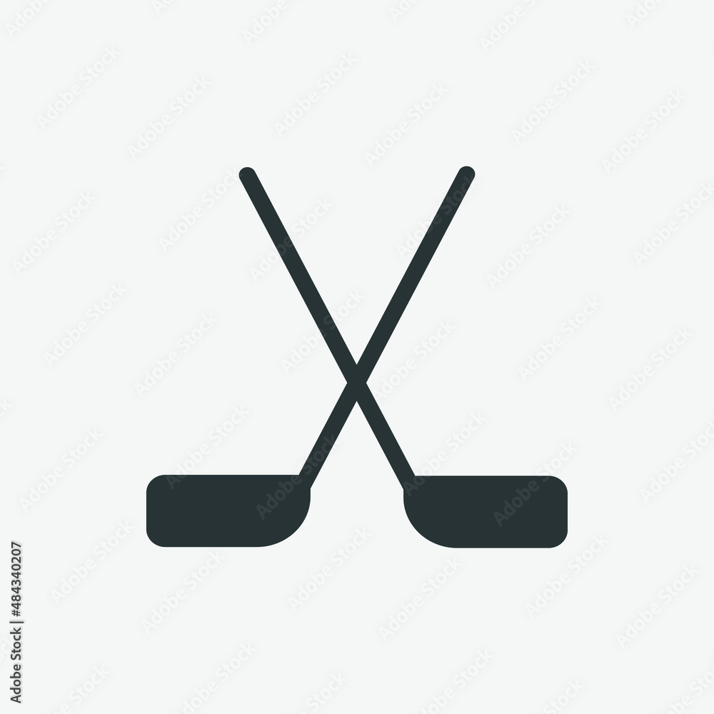 golf icon vector. game, sport, activity sign symbol golf icon vector. game, sport, activity sign symbol