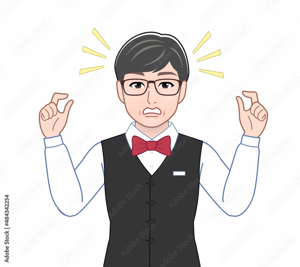 バーテンダーの男性