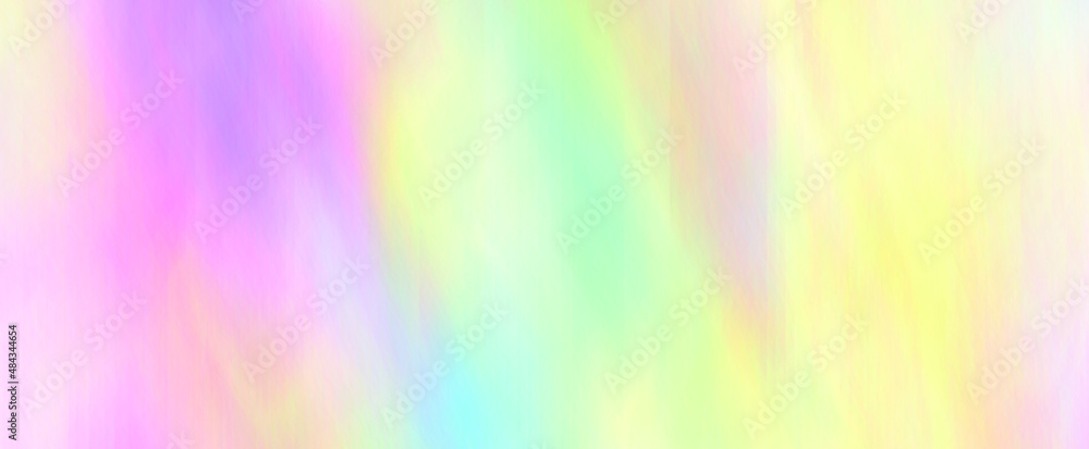 Obraz premium Very beautiful rainbow texture. Holographic Foil. Wonderful magic background. Fantasy colorful card. Iridescent art. Trendy punchy pastel