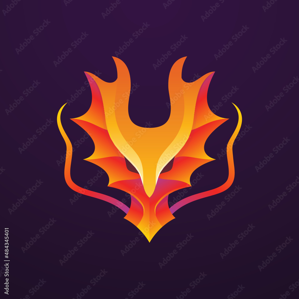 Dragon Head Logo Dragon Head Logo