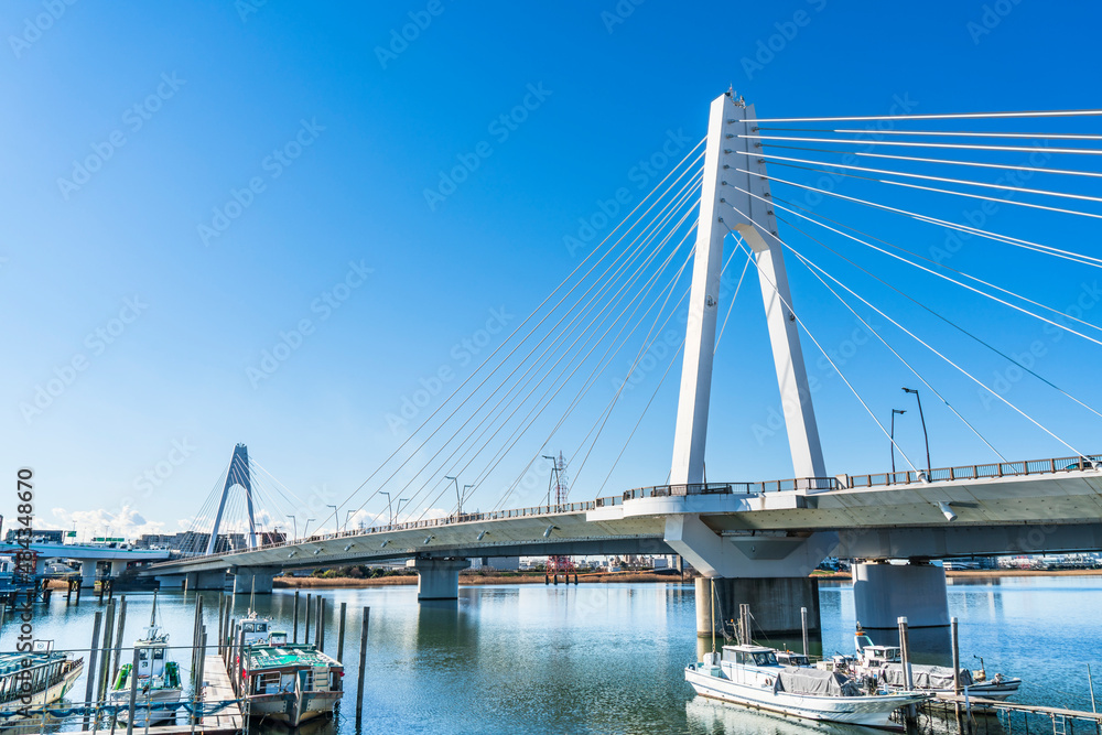 Obraz premium 大師橋【神奈川県・川崎市－東京都・大田区】