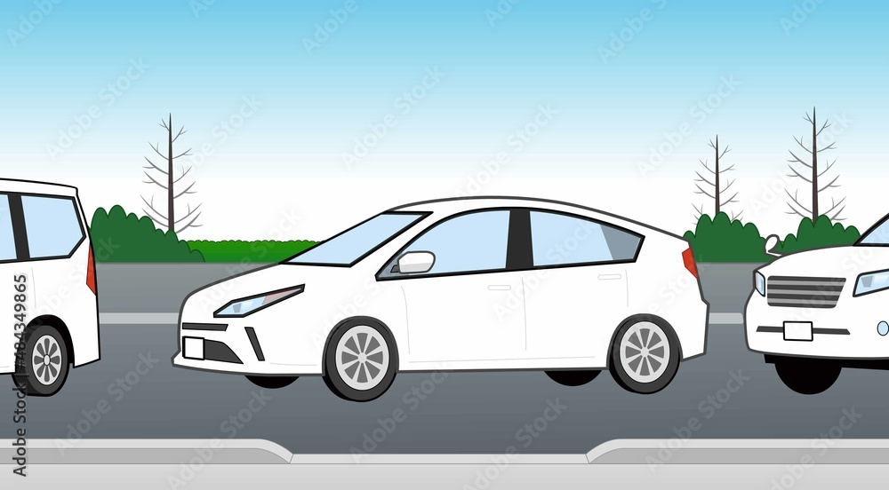 車と空 車と空