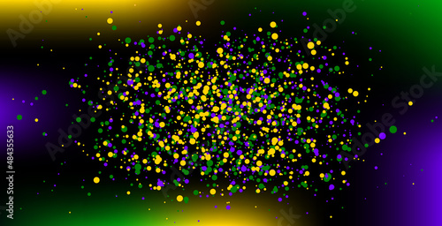 Mardi gras party background vector illustration