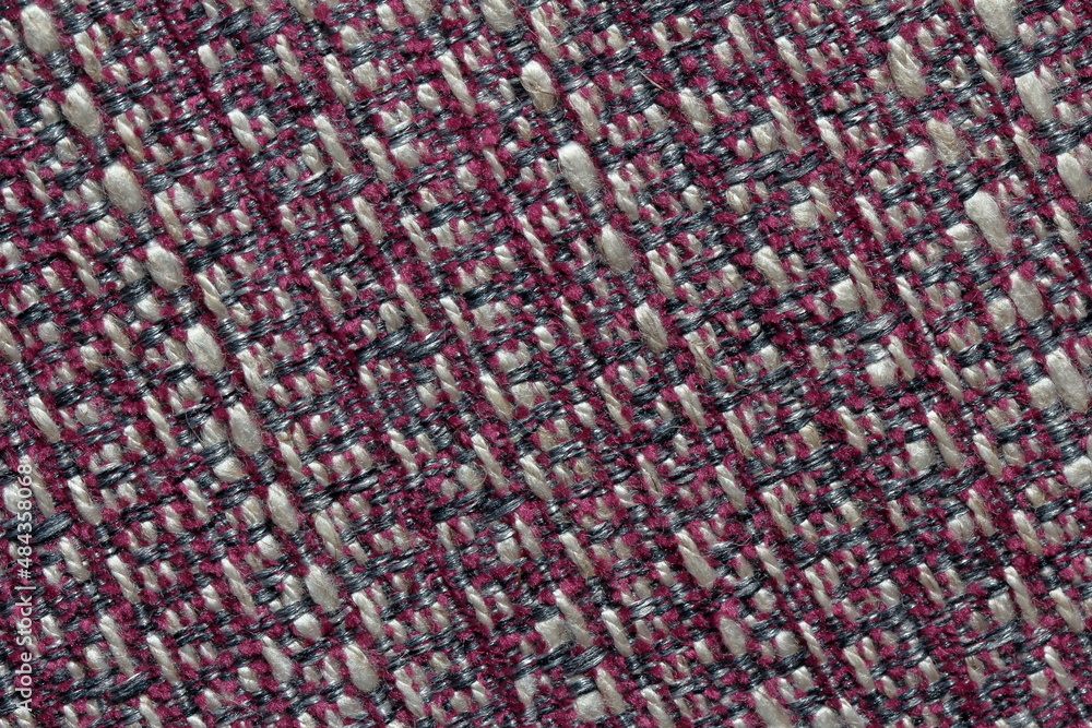 Fototapeta premium the texture of the jacquard fabric