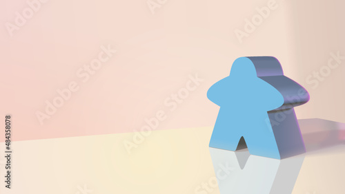 Blue Meeple