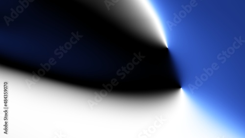 Abstract futuristic image. Aspect ratio 16 : 9