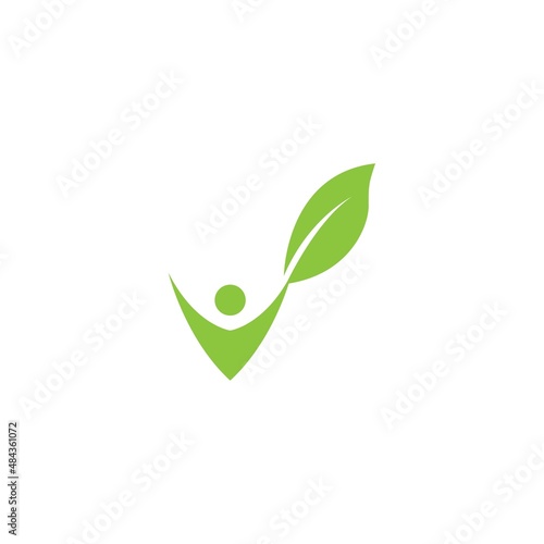 Human Healthy Life Logo template vector icon