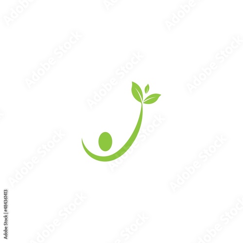 Human Healthy Life Logo template vector icon