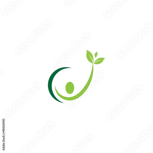 Human Healthy Life Logo template vector icon