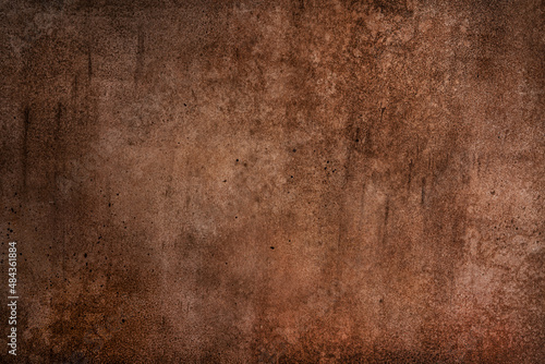 Brown texture background, wall concrete cement textured, abstract backgrounds, concrete texture © jul_photolover