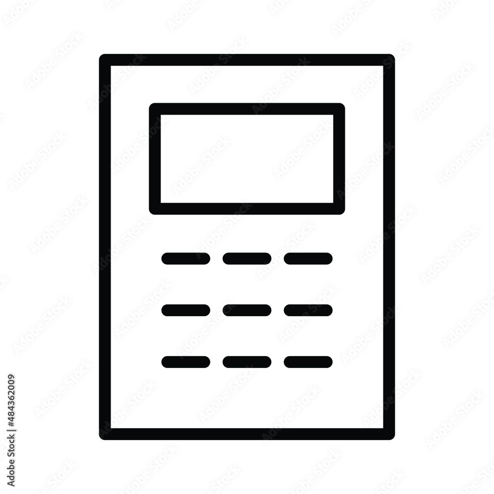 Finance calculator Vector icon which is suitable for commercial work and easily modify or edit it
Finance calculator Vector icon which is suitable for commercial work and easily modify or edit it