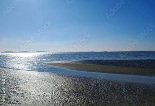 beach and sea