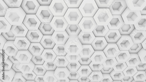 Geometric shapes, hexagon Modern stylish background