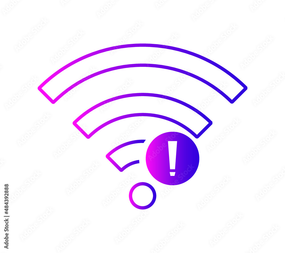 no wi-fi connection icon, no Wireless network sign symbol no wi-fi connection icon, no Wireless network sign symbol