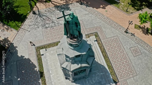 Volodymyrska hirka. The Saint Vladimir Monument. Kyiv photo