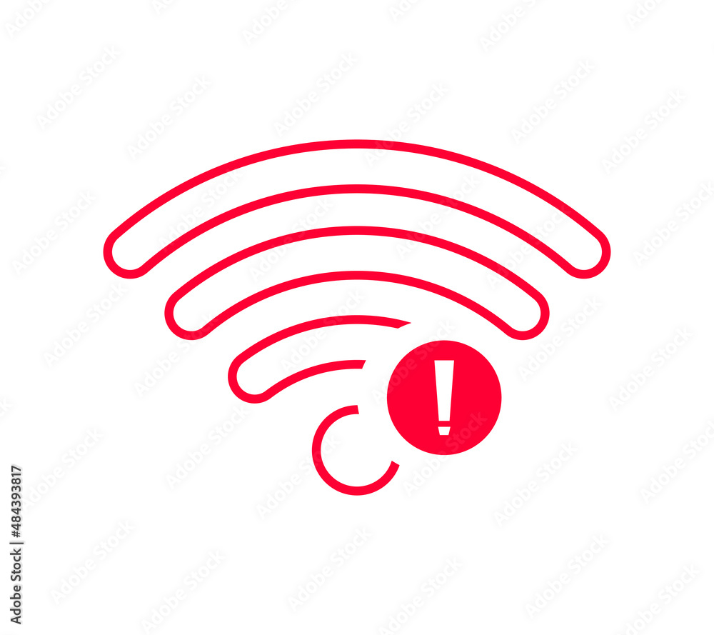 no wi-fi connection icon, no Wireless network sign symbol no wi-fi connection icon, no Wireless network sign symbol