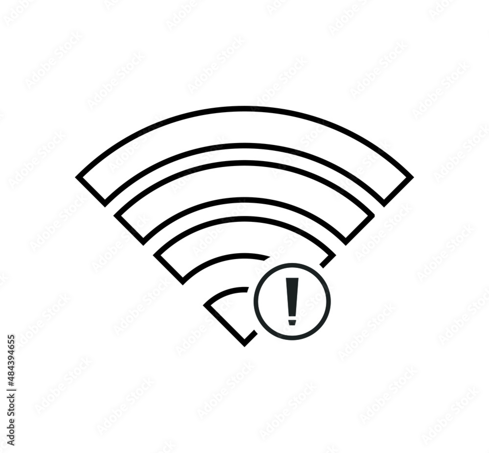 no wi-fi connection icon, no Wireless network sign symbol no wi-fi connection icon, no Wireless network sign symbol