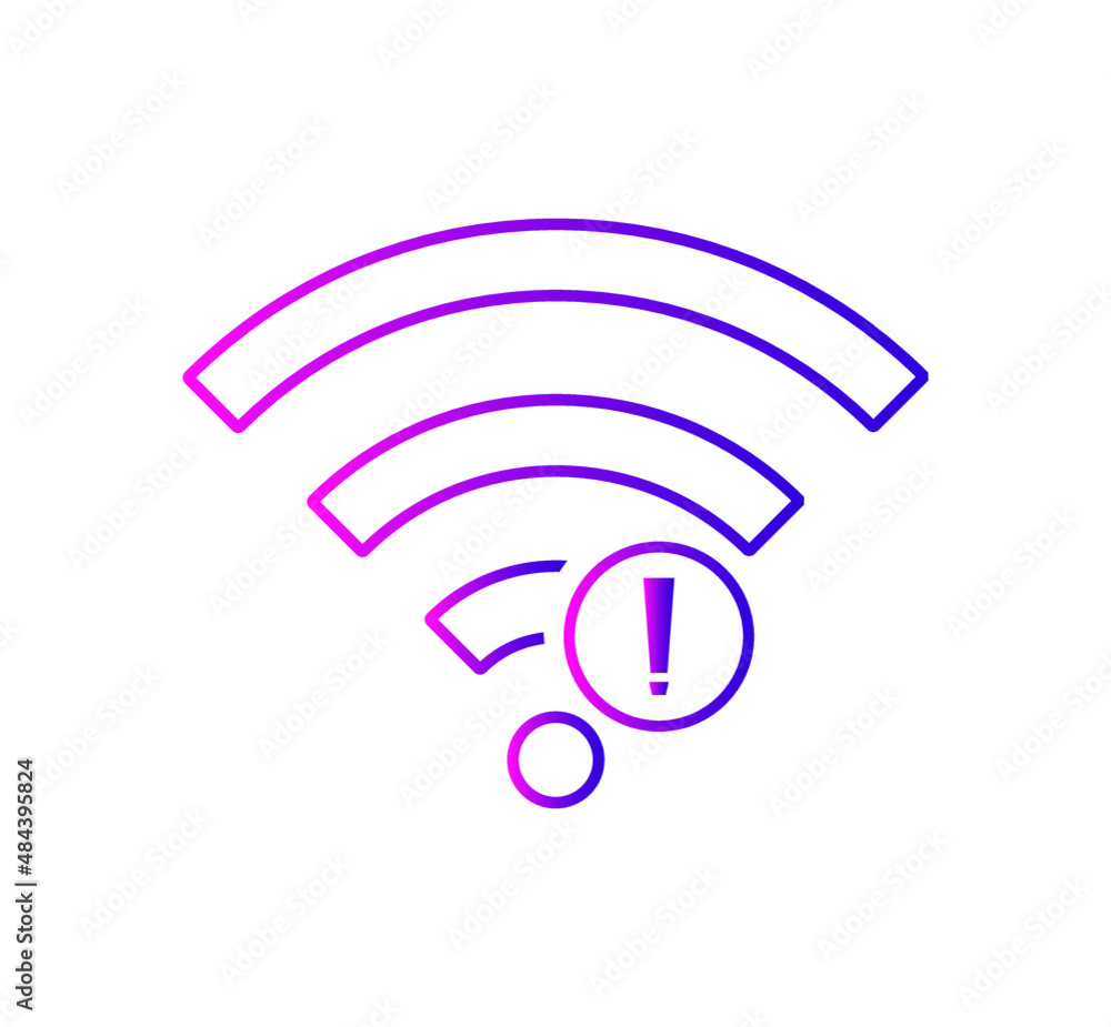 no wi-fi connection icon, no Wireless network sign symbol no wi-fi connection icon, no Wireless network sign symbol