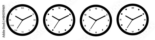 Clock Icons Vector