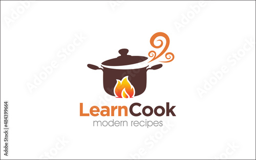 Illustration vector graphic of cooking for menu restaurant logo design template