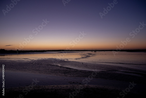 The Blackwater Estuary at Maldon, Essex at Sunrise