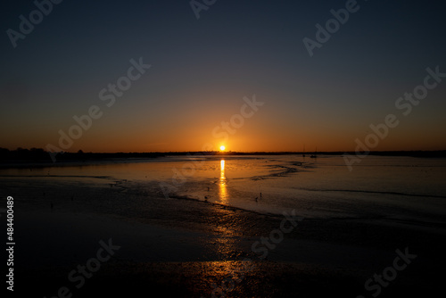 The Blackwater Estuary at Maldon, Essex at Sunrise photo